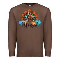 Chestnut thanksgiving turkey pumpkin blessed Premium Sweatshirt - RanaPortraitStore