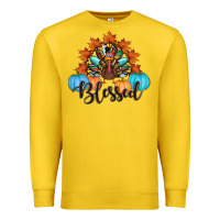 Lemon thanksgiving turkey pumpkin blessed Premium Sweatshirt - RanaPortraitStore
