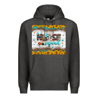 Charcoal Heather nurse squad tumbler Premium Hoodie - BundleAndBundleShop