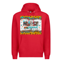 Red nurse squad tumbler Premium Hoodie - BundleAndBundleShop