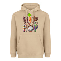 Mushroom Hip Hop Bunny Heavyweight Hoodie - RanaPortraitStore