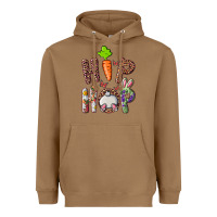 Toasted Coconut Hip Hop Bunny Heavyweight Hoodie - RanaPortraitStore
