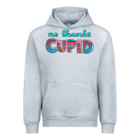 Heather Grey no thanks cupid Urban Hoodie - AdoDesignShop