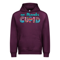 Mauve Wine no thanks cupid Urban Hoodie - AdoDesignShop