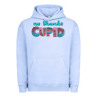 Pigment Grape Ice no thanks cupid Urban Hoodie - AdoDesignShop