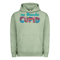 Pigment Oil Green no thanks cupid Urban Hoodie - AdoDesignShop