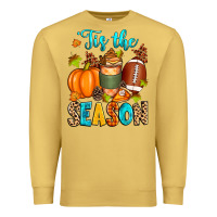 Antique Gold 'tis the season american  football Premium Sweatshirt - Zillion Design Studio