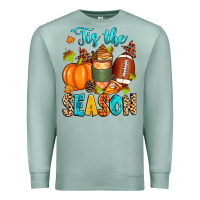 Seafoam 'tis the season american  football Premium Sweatshirt - Zillion Design Studio