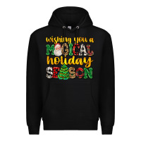 Black wishing you a magical season Premium Hoodie - AdoDesignShop