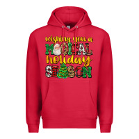 Cardinal wishing you a magical season Premium Hoodie - AdoDesignShop