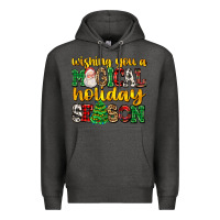 Charcoal Heather wishing you a magical season Premium Hoodie - AdoDesignShop