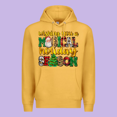 Wishing You A Magical Season Premium Hoodie Designed By Adodesignshop