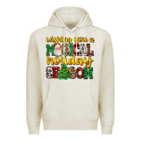 Oatmeal Heather wishing you a magical season Premium Hoodie - AdoDesignShop