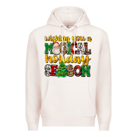 Pale Pink wishing you a magical season Premium Hoodie - AdoDesignShop