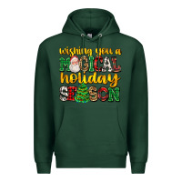 Sports Green wishing you a magical season Premium Hoodie - AdoDesignShop