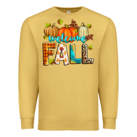 Antique Gold welcome fall Premium Sweatshirt - Zillion Design Studio