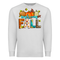 Dove Grey welcome fall Premium Sweatshirt - Zillion Design Studio