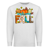 Oatmeal Heather welcome fall Premium Sweatshirt - Zillion Design Studio