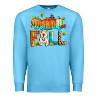 Ocean Blue welcome fall Premium Sweatshirt - Zillion Design Studio