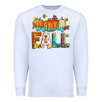 White welcome fall Premium Sweatshirt - Zillion Design Studio