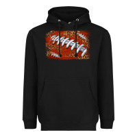 Black American football background Heavyweight Hoodie - texasbilliewilder