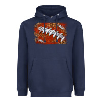 Navy American football background Heavyweight Hoodie - texasbilliewilder