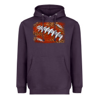 Plum American football background Heavyweight Hoodie - texasbilliewilder