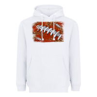 White American football background Heavyweight Hoodie - texasbilliewilder