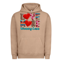 Pigment Burro love more worry less Urban Hoodie - AdoDesignShop
