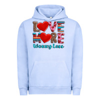 Pigment Grape Ice love more worry less Urban Hoodie - AdoDesignShop
