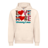 Sandshell love more worry less Urban Hoodie - AdoDesignShop