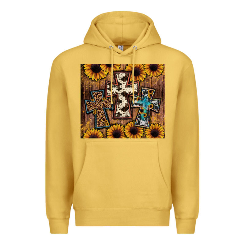 Cross Tumbler Premium Hoodie by JahusDesignShop | Teevron
