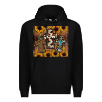 Black cross tumbler Premium Hoodie - JahusDesignShop