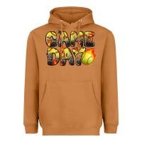 Meerkat game day softball leopard Heavyweight Hoodie - Zillion Design Studio