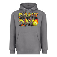 Storm game day softball leopard Heavyweight Hoodie - Zillion Design Studio