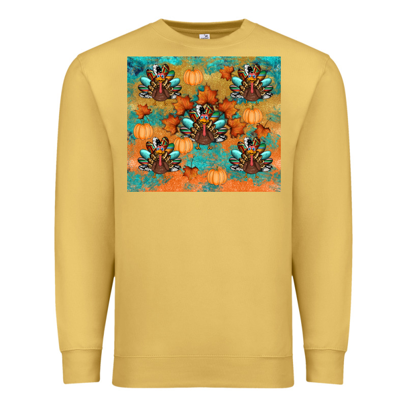 Thanksgiving Turkey Fall Premium Sweatshirt by RanaPortraitStore | Teevron