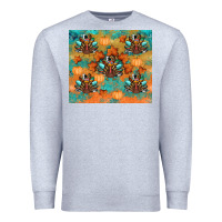 Heather Grey thanksgiving turkey fall Premium Sweatshirt - RanaPortraitStore