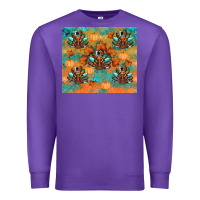 Purple thanksgiving turkey fall Premium Sweatshirt - RanaPortraitStore