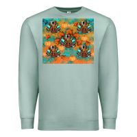 Seafoam thanksgiving turkey fall Premium Sweatshirt - RanaPortraitStore