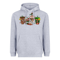 Heather Grey american football coffee cups Heavyweight Hoodie - texasbilliewilder