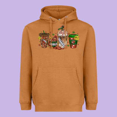 Heavyweight Hoodie american football coffee cups