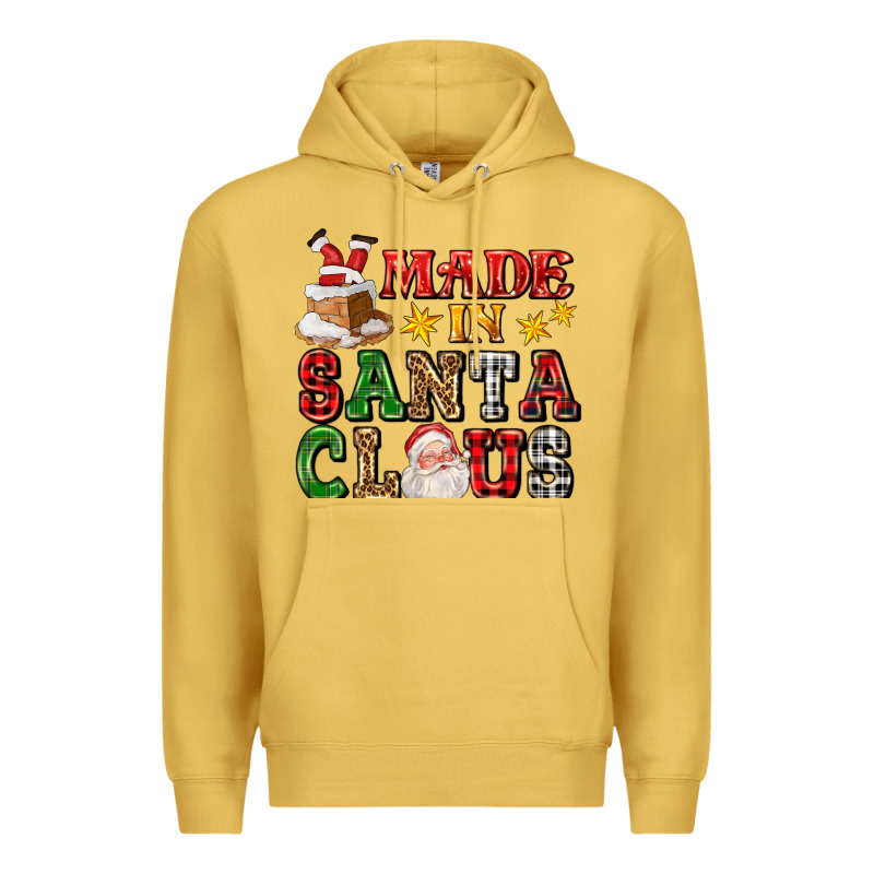 Made In Santa Claus Ado Premium Hoodie by AdoDesignShop | Teevron