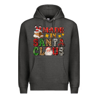 Charcoal Heather made in santa claus ado Premium Hoodie - AdoDesignShop
