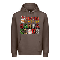 Coffee made in santa claus ado Premium Hoodie - AdoDesignShop