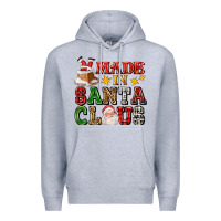 Heather Grey made in santa claus ado Premium Hoodie - AdoDesignShop