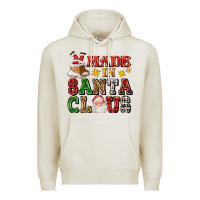 Oatmeal Heather made in santa claus ado Premium Hoodie - AdoDesignShop