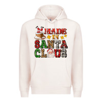 Pale Pink made in santa claus ado Premium Hoodie - AdoDesignShop