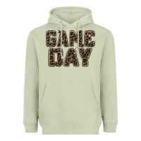 Matcha game day leopard Heavyweight Hoodie - Zillion Design Studio