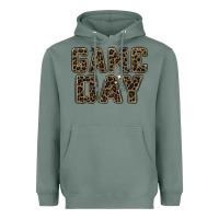 Sage game day leopard Heavyweight Hoodie - Zillion Design Studio