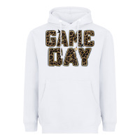 White game day leopard Heavyweight Hoodie - Zillion Design Studio